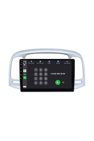 Hyundai Accent Era Android Multimedya Sistemi 2006-2012 8gb Ram, 64gb Hafıza, Bluetooth, Carplay & Android Auto Kamera 9"