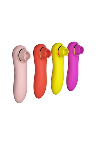 Samdoo Kadınlar İçin Silikon Vibratör - G-noktası Uyarımı Ve Klitoris Emme Fonksiyonu, 10 Titreşim + 6 Emme Modu, Su Geçirmez, Usb Şarjlı - Mor