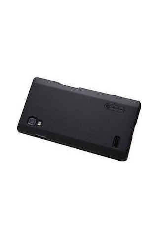 Nillkin Optimus L9 İle Uyumlu Sert Kauçuk Kılıf Siyah