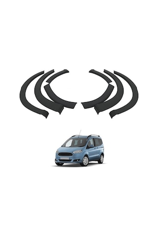 Ford Courier Uyumlu Yedek Parça 2018- Çamurluk Dodik 8 Prç