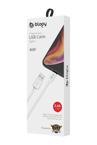 Buff Blogy Type -C 2.4A USB Kablo