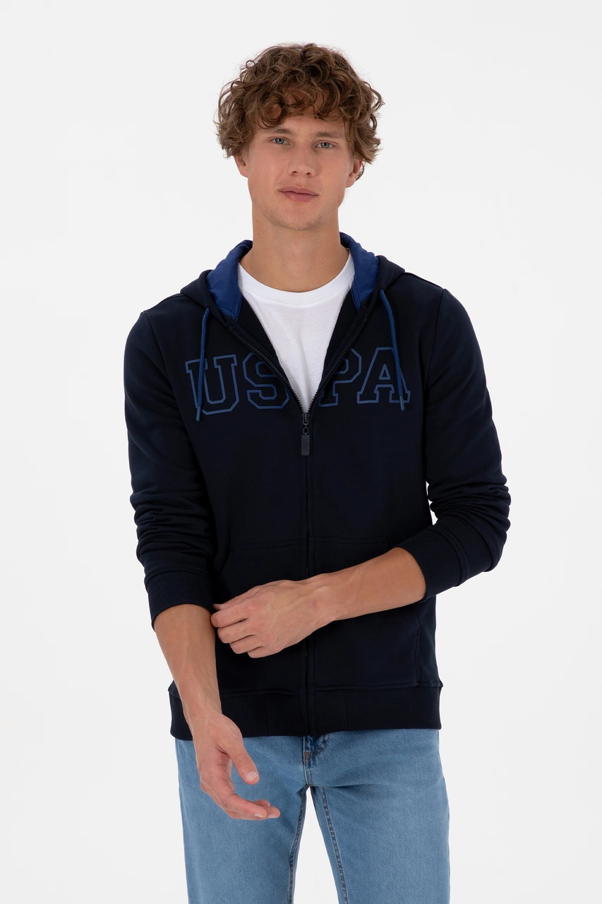 U.s. Polo Assn. Erkek Lacivert Hırka Örme 50313719-vr033 Lacivert