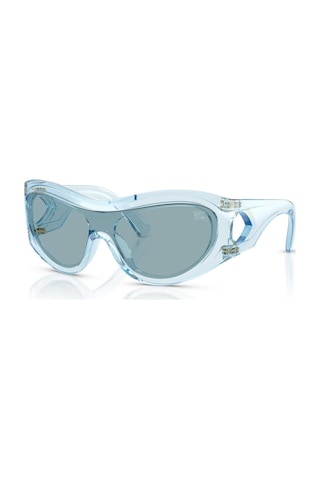 Burberry Be4465 415380 38 Unisex Güneş Gözlüğü Mavi