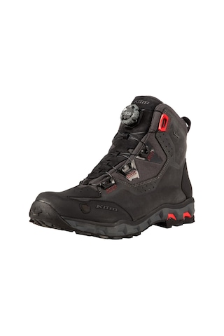 Klim Outlander Gore-tex Korumalı Motosiklet Botu Gri Siyah Kırmızı
