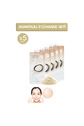 Missha Ölü Derileri Arındıran Aydınlatıcı Pirinç Peeling Set 10 ML x 5