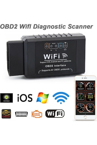 Elm327 Wifi V1.5 Ios Android Araç Arıza Tespit Cihazı Obd2