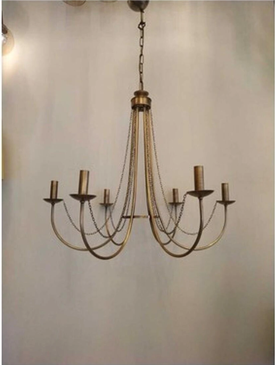 6'lı Modern Ahtapot Avize Mavi