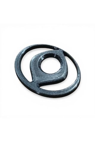 Mazda 323 626 Ön Panjur Logo 7cm X 5.5cm Amblem Arma Logosu Siyah 0