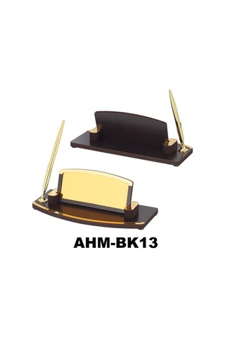 Ahşap Masa İsimliği Tek Kalemli Bk13