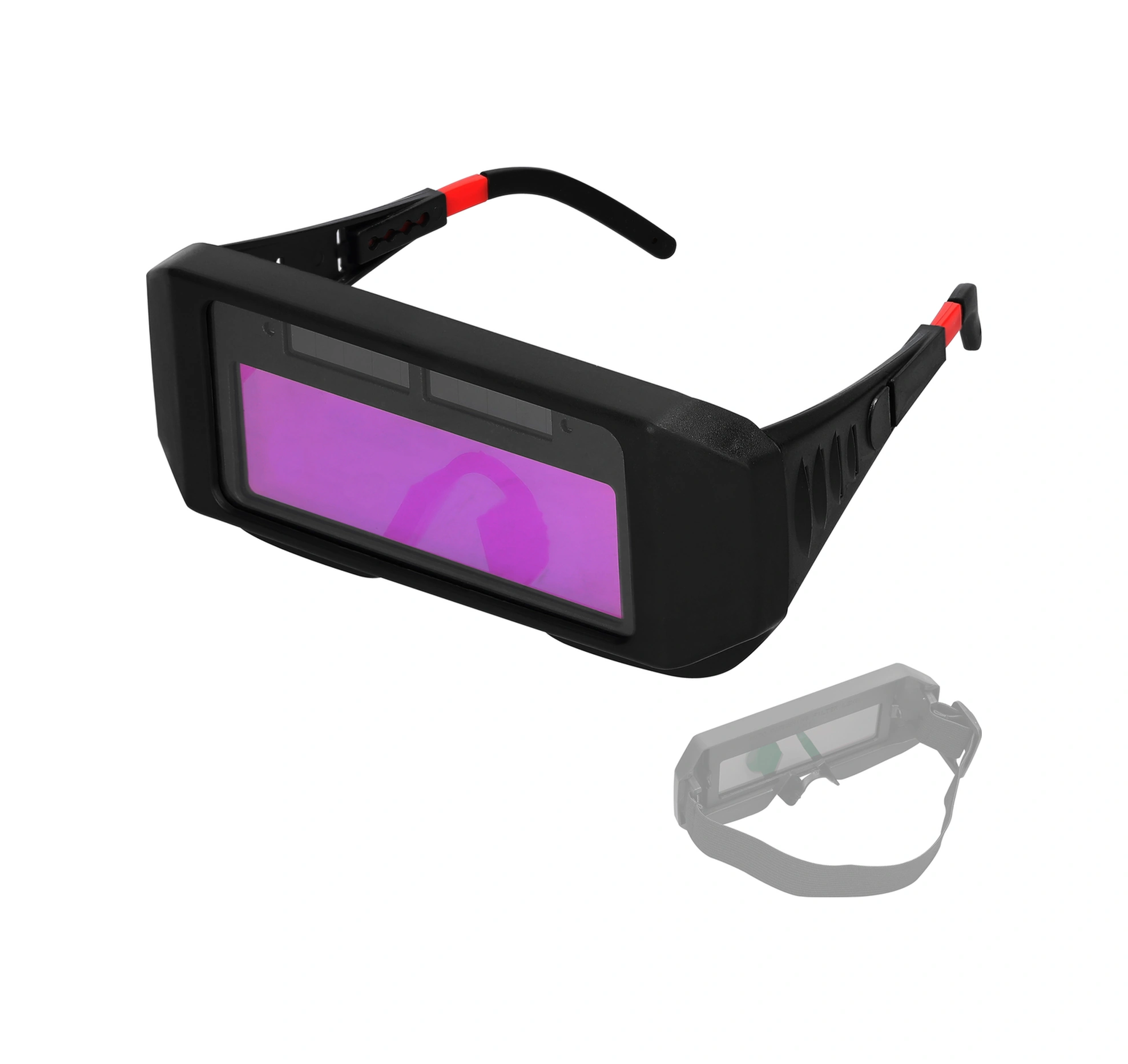 Skycity Kafa Tutan Otomatik Parlaklık Regülasyonlu Kaynak Gözlüğü - Isı Ve Çakmak Koruyucu Elektrik Kaynakçılığı Göz Koruması