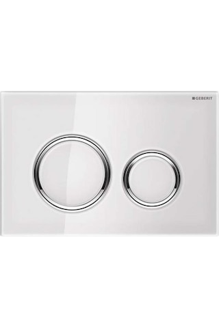 Geberit Sigma21 Kumanda Paneli Beyaz Cam 115.884.sı.1 Beyaz