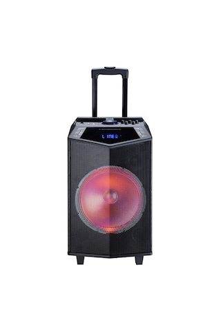 Oyility Dk-15 15'' Telsiz Mikrofonlu Taşınabilir Ses Sistemi