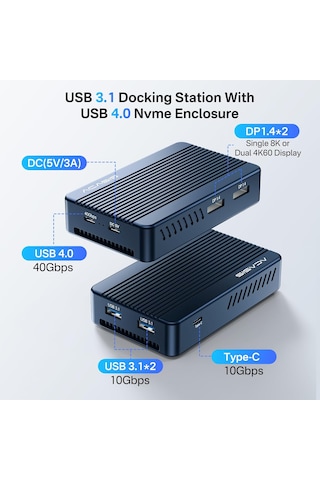 Acasis TBU405 PLUS 6 İn 1 Thunderbolt4 USB