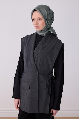 Belli İpek Eşarp - 4305-01 Gri Twill