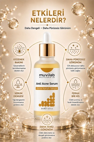 Akne Ve Siyah Nokta Karşıtı Serum Yağlı Ve Karma Ciltler İçin Leke Karşıtı Komedon Temizleyici