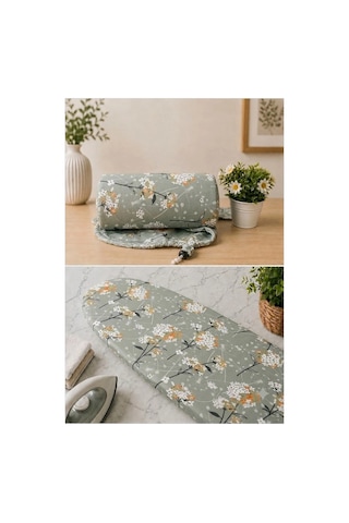 Pionny Keçeli Ütü Masası Kılıfı - 55x140 Cm - Akasya Çok Renkli