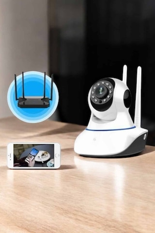 Northcity Ev Kamerası Wifi 3.0mp 1080p Hd Çift Yönlü Ses Ve Hareket Algılama - Güvenli Ev İzleme