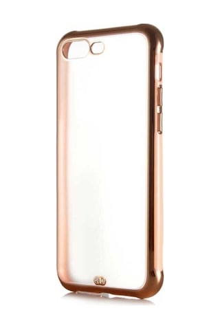 Apple Uyumlu iPhone 8 Plus Kılıf Zore Voit Kapak Pembe