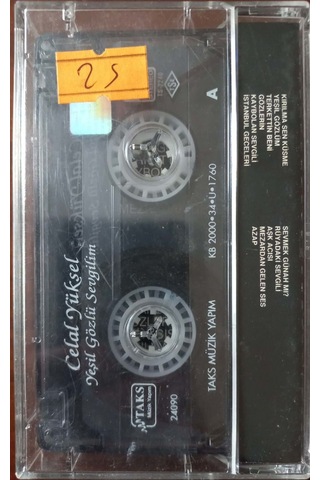 Plak Değildir Kaset Tir Celal Yüksel Yeşil Gözlü Sevgilim Kaset