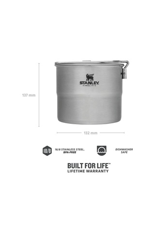 Stanley Adventure Paslanmaz Çelik İki Kişilik Pişirme Seti Çok Renkli