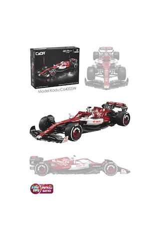 Cada Alfa Romeo F1 Orlean C42 -c64005w 1868 Parça Oyuncak Yapım Seti