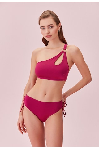 Suwen Yanı Büzgülü Bikini Alt Sbn26820d1283 Vişne