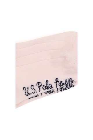 U.s. Polo Assn. Kız Çocuk Açık Pembe Çorap Külotlu 50318072-vr078 Acık Pembe