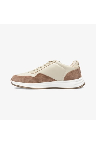 Nautica Erkek Bej Sneaker Renk Bloklu Nt519t Bej
