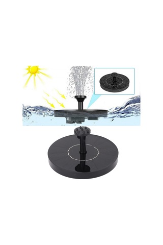 Youtek 6v Güneş Enerjili Bahçe Fıskiyesi - Su Taşıyor, Kuş Yemeği Ve Yıkanma İçin Uygun, Akıllı Su Döngüsü, Akülü Yok, Hafif Ve Dayanıklı Abs Malzeme