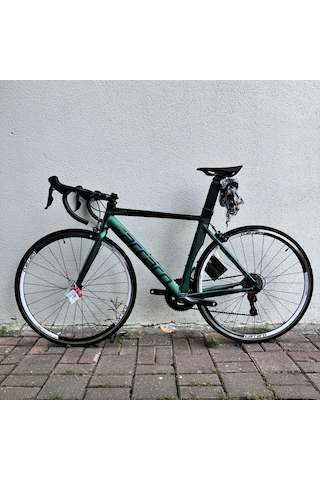 Carraro Race 022 Aero 28"jant 54' Kadro 16 Vites Yol Yarış Bisikleti Mat Yeşil Mor Bukalemun Yeşil