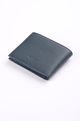 Ancora Leather Hakiki Deri Erkek Cüzdan-26500 Lacivert