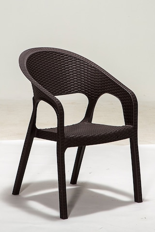 2 Adet Garden Kahve Sandalye / Balkon-bahçe-teras Kahverengi