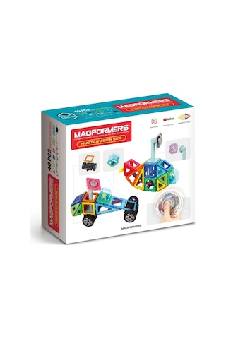 Magformers Mıknatıslı Mystery Spin Set - 40 Parça