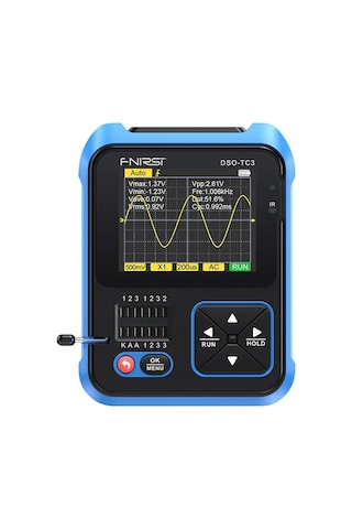 Fnırsı Dso-tc3 El Tipi Dijital Osiloskop Transistör Test Cihazı Fonksiyon Sinyal Jeneratörü
