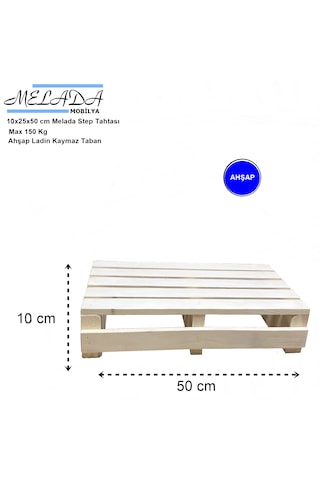 Melada 10 Cm Step Tahtası 10x25x50 Cm