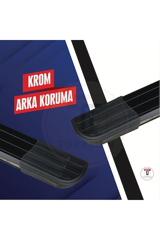 Türkmen Fiat Doblo Krom Arka Koruma 2024 Üzeri