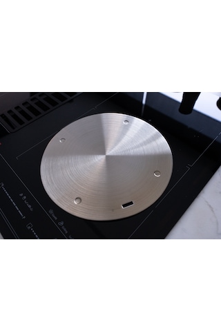 Fa-İndüksiyon Paslanmaz Çelik Isı İletim Plakası Dönüştürücü Tabanlık 24 CM