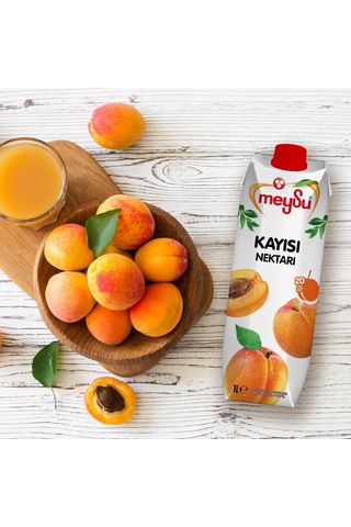 Meysu Kayısı Nektarı 1 Lt X 6 Adet