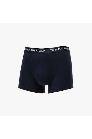 Tommy Hilfiger 3p Trunk, 0ws Siyah Erkek Boxer Set