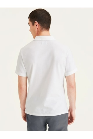 Dockers T3 Polo Lucent Whıte Erkek Yeşil T-shirt - A1159