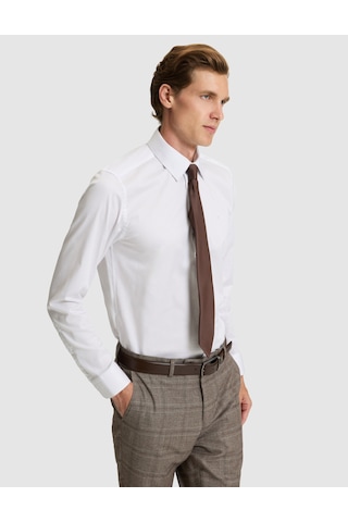 Pierre Cardin Erkek Beyaz Gömlek Basic 50328765-vr013