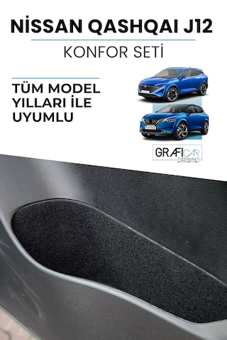 Nissan Qashqai J12 Konfor Seti Tüm Model Yıllarına Uyumlu
