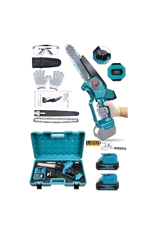 Staxx SDR1000 21 V Çift Akülü Yağlamalı Şarjlı El Testeresi Budama