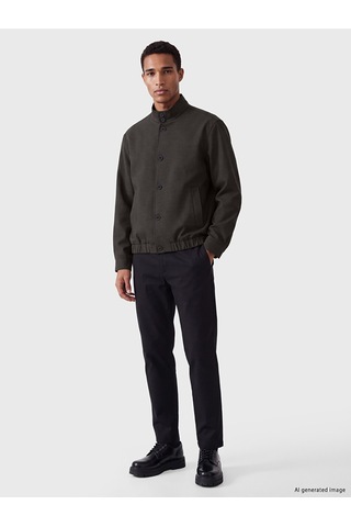 Lcw Vision Kahverengi Regular Fit Dik Yaka Erkek Ceket