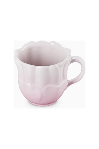Le Creuset Seramik Çiçek Desenli Kupa Shell Pink