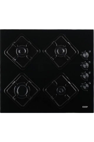 Exep EO320 - EF260 Elegra 2 Li Siyah Ankastre Set