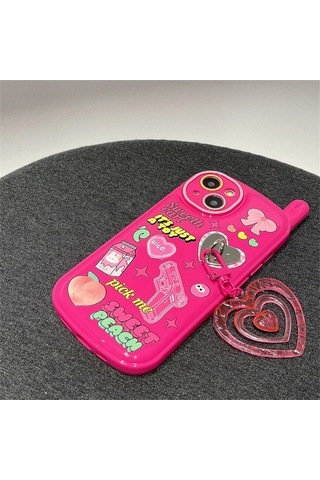 Moda Kore Sevimli 3d Yumuşak Kılıf İphone Uyumlu 14 - Di Tiao Marka, Yumuşak Kauçuk, Japonya Ve Güney Kore Tarzı