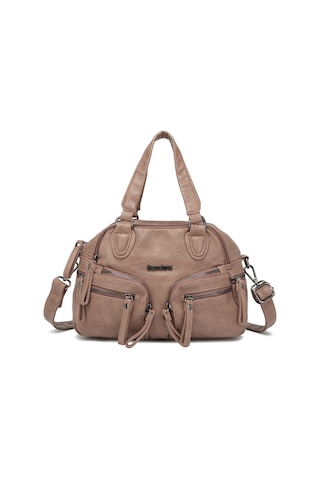 Smart Bags Pudra Küçük Boy Çok Cepli Uzun Askılı Kadın Günlük El Ve Omuz Çantası Vizon