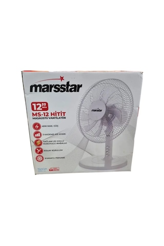 Marsstar Hitit Ms-12 Masaüstü Vantilatör