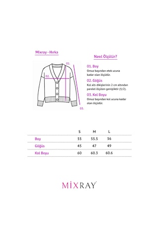 4771 Kadın Örme Basic Selanik Hırka Vizon VIZON